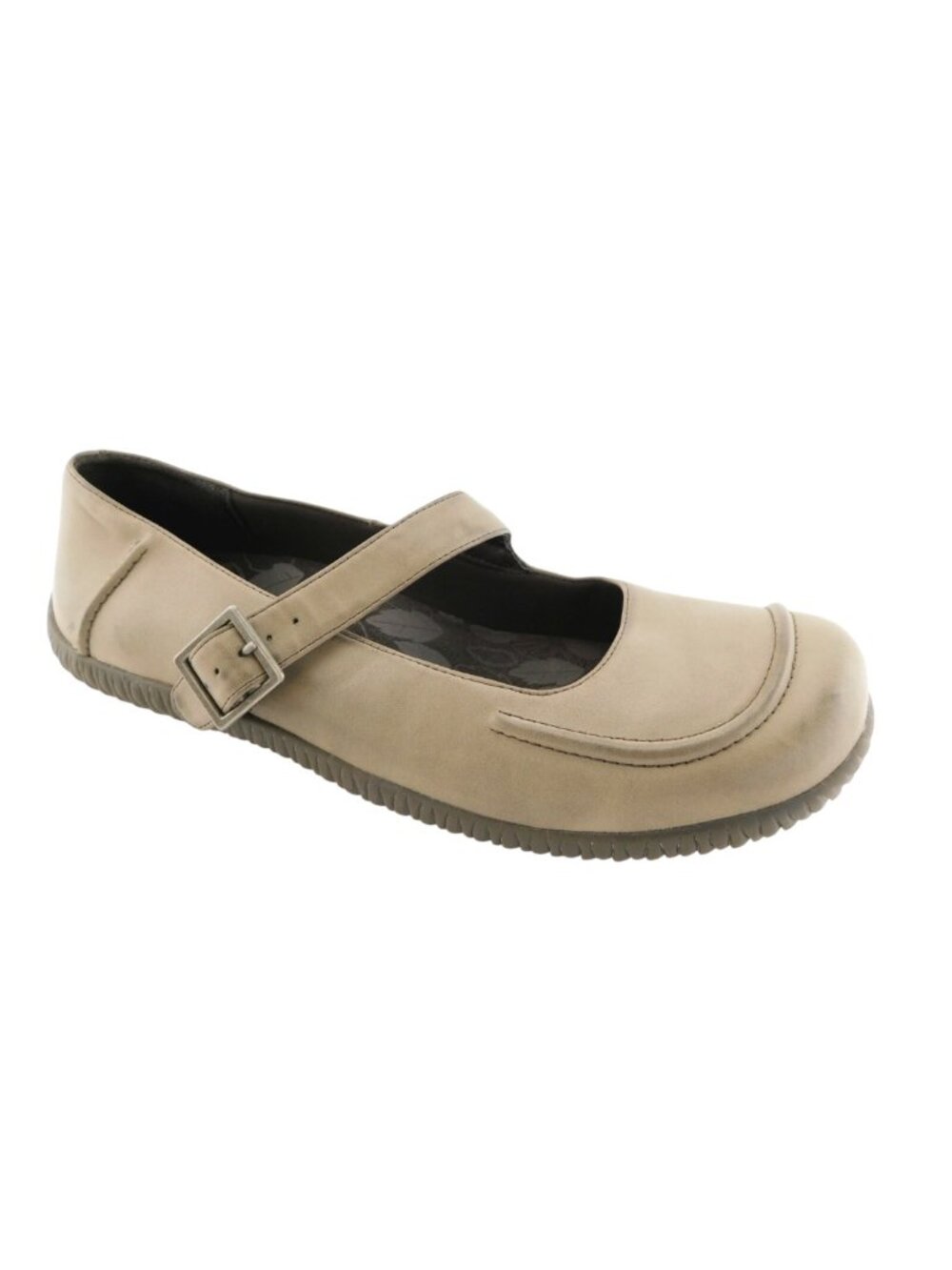 ORTHAHEEL Taupe Grey Mary Jane Flats 11